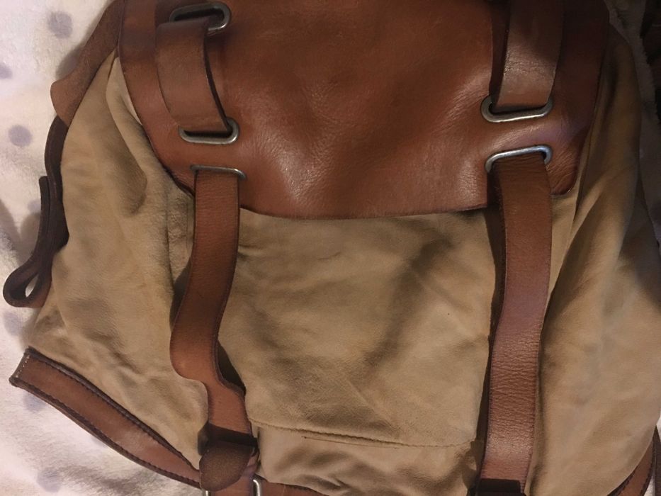 Mala Diesel vintage de cabedal