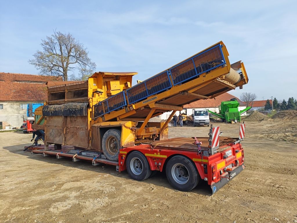 Mobilny przesiewaczy Powerscreen R/Grid SDMPGRIDOS z Niemiec