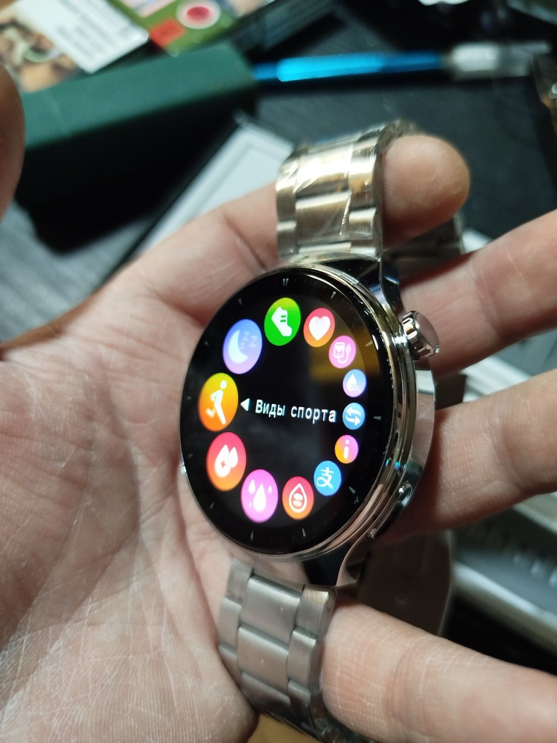 Смарт часы GT4 pro. NFC,GPS, Amole,