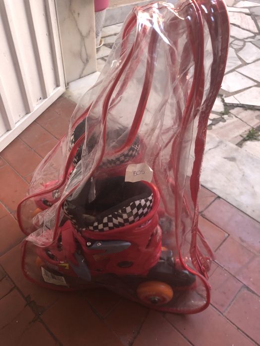 Patins crianca nunca usados