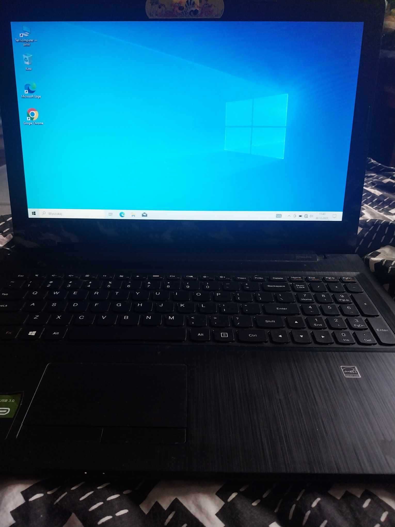 Laptop lenowo + torba i zasilacz