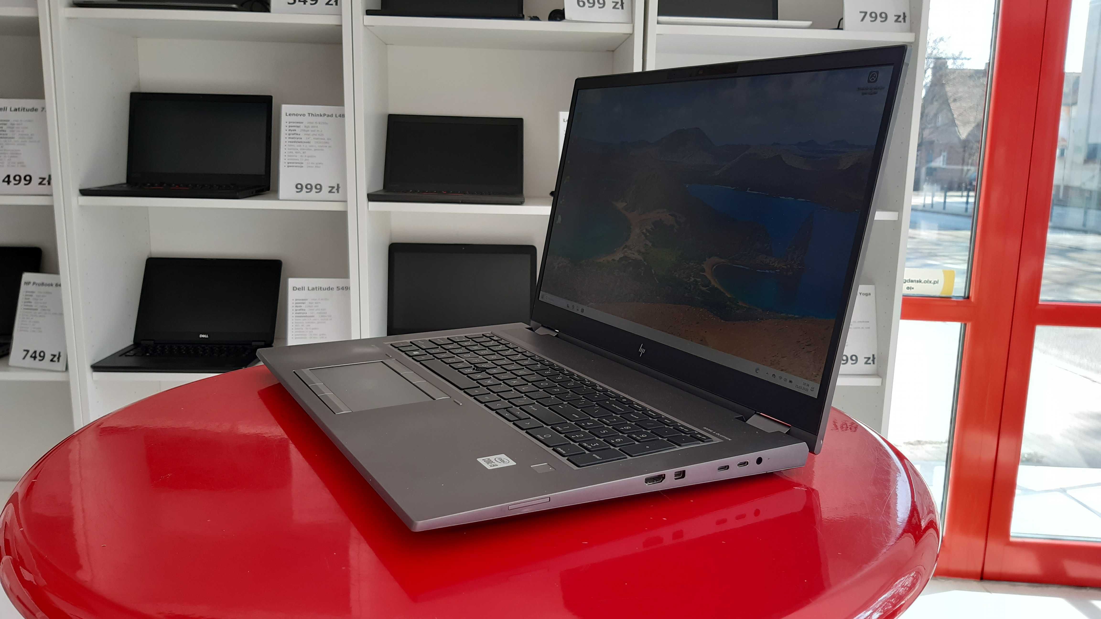 Laptop HP Zbook Fury 17 G7 i9-10885h 64GB/512SSD Quadro RTX 3000 6GB