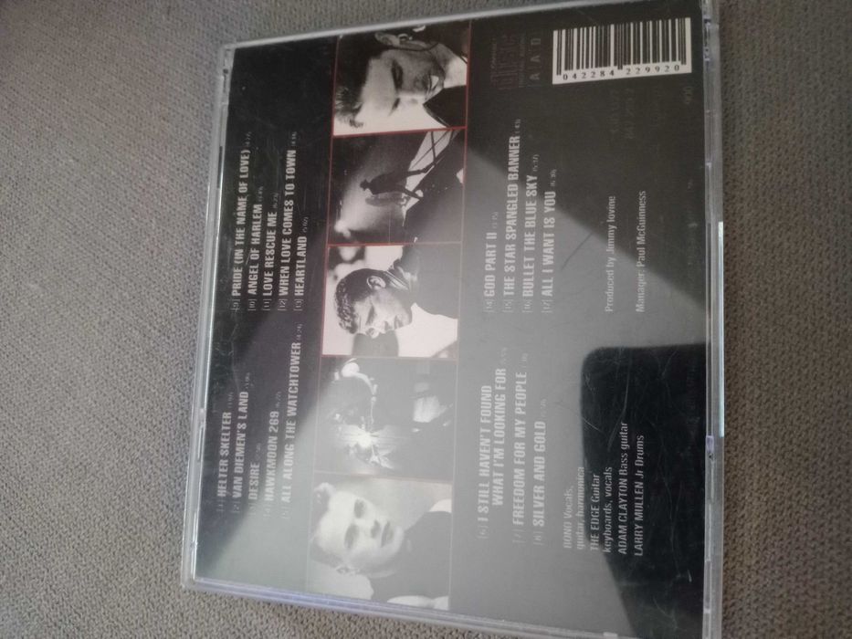 Cd Original U2 Rattle And Hum (Usado)