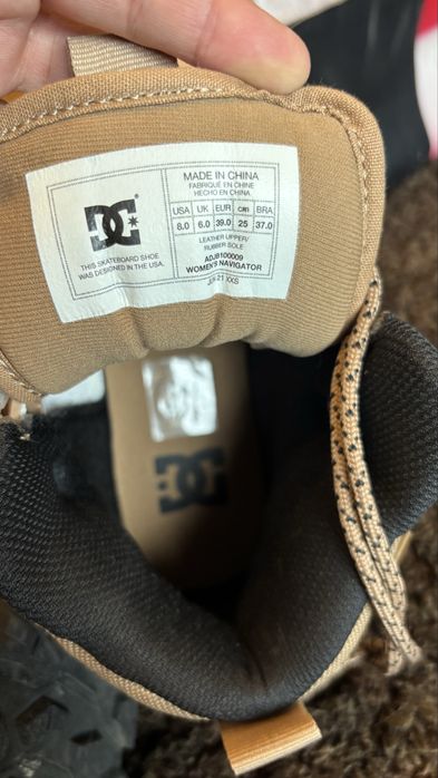 Botas DC navigator women’s 39 novas