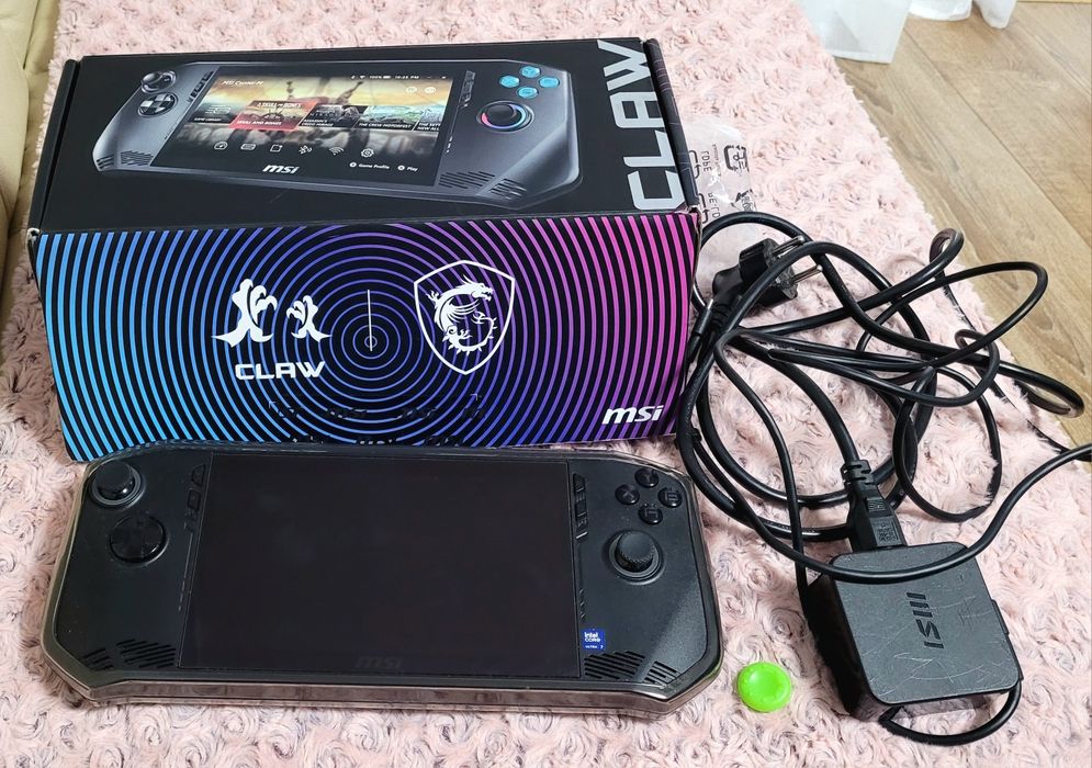 Msi claw i7 konsola do gier z win 11 zamienię