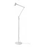 Lampa podłogowa IKEA NYMÅNE – biała, do czytania