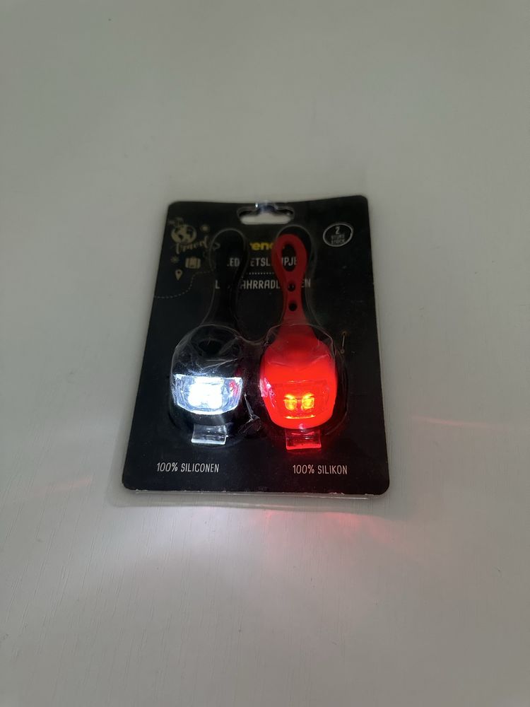LED фонарики в силиконовом чехле
