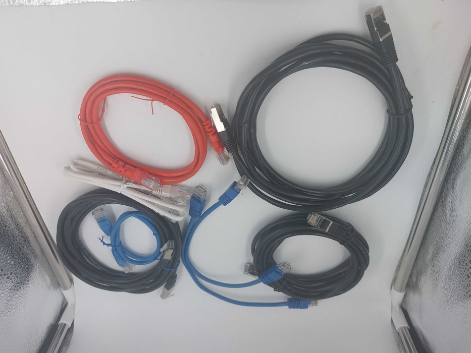 Skrętki LAN - zestaw kabli internetowych RJ45