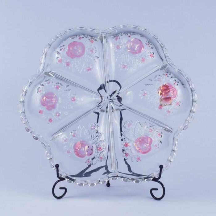 Walther glass Przepiękny kabaret szklany
