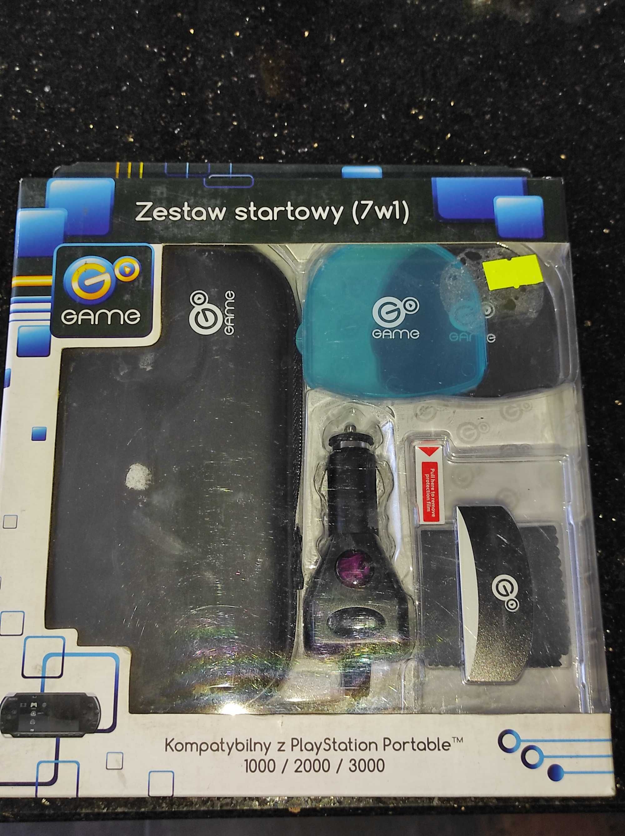 Etui pokrowiec - zestaw 7w1 PlayStation Portable