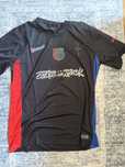 Koszulka fc barcelona x travis scott czarna