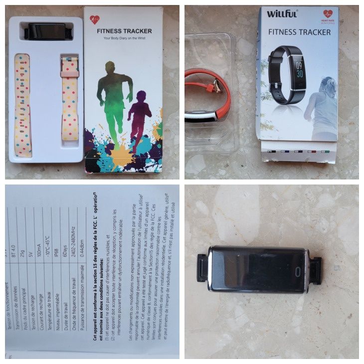 Zestaw Smartwatch/Smartband Sprawne i uszkodzone