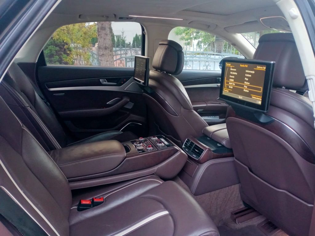 Audi A8 D4 4,2l po kolizji bogate wyposażenie 3xTv Bang Olufsen