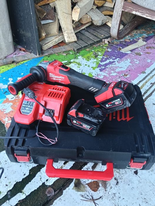 Regulacja obrotów kątówka Milwaukee Fsagv125xb