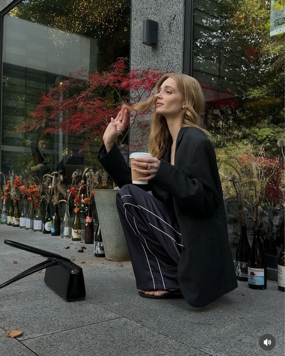 Жіночі брюки з сатину, Matiko, розмір XS