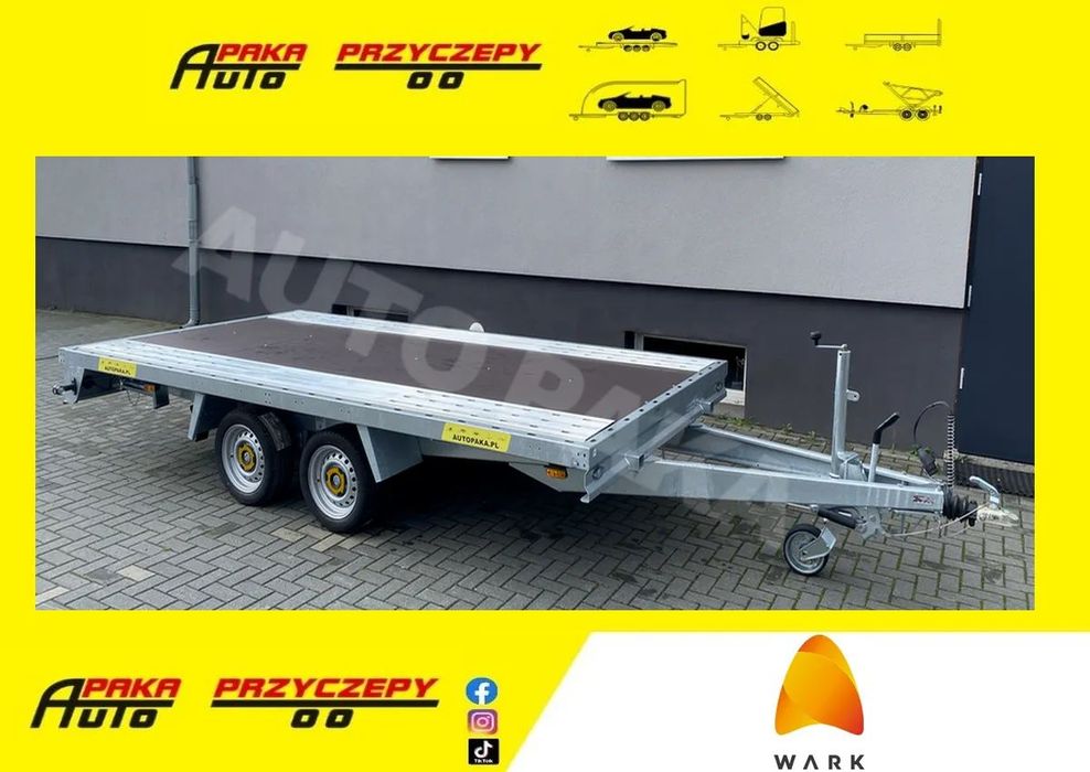 Wark LAWETA - PLATFORMA 4x2m, DMC 2700 KG