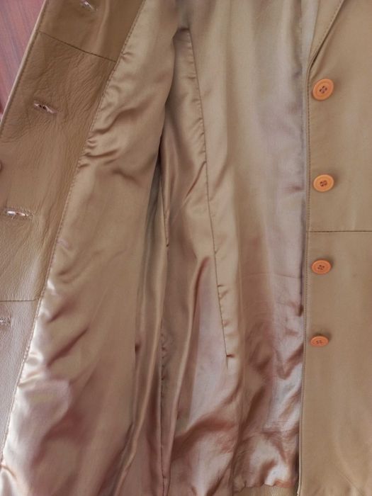 Casaco Cabedal Beje Mulher - S de Style