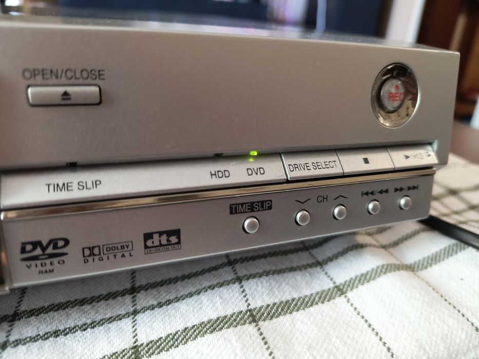 Panasonic DVD nagrywarka hdd