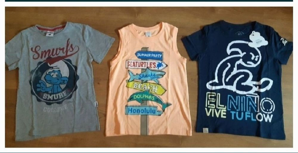 Sweats e tshirts menino, 7 / 8 anos