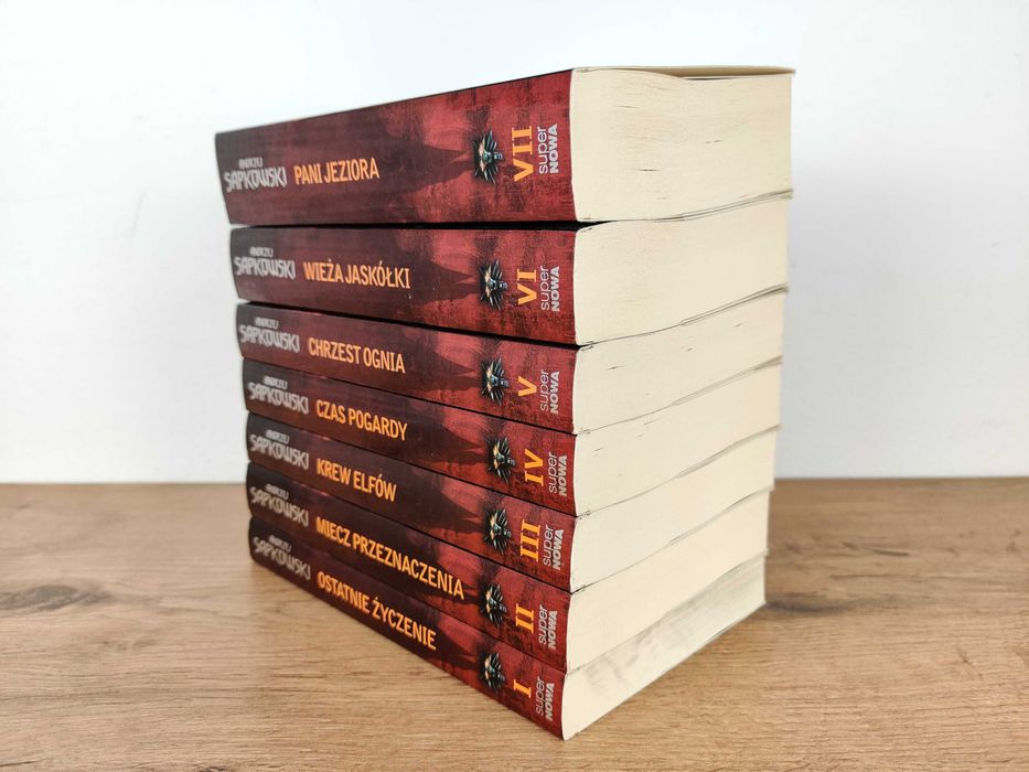 Wiedźmin 1-7 / Gra / Andrzej Sapkowski