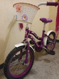 Rower dla dziewczynki, 16 cali