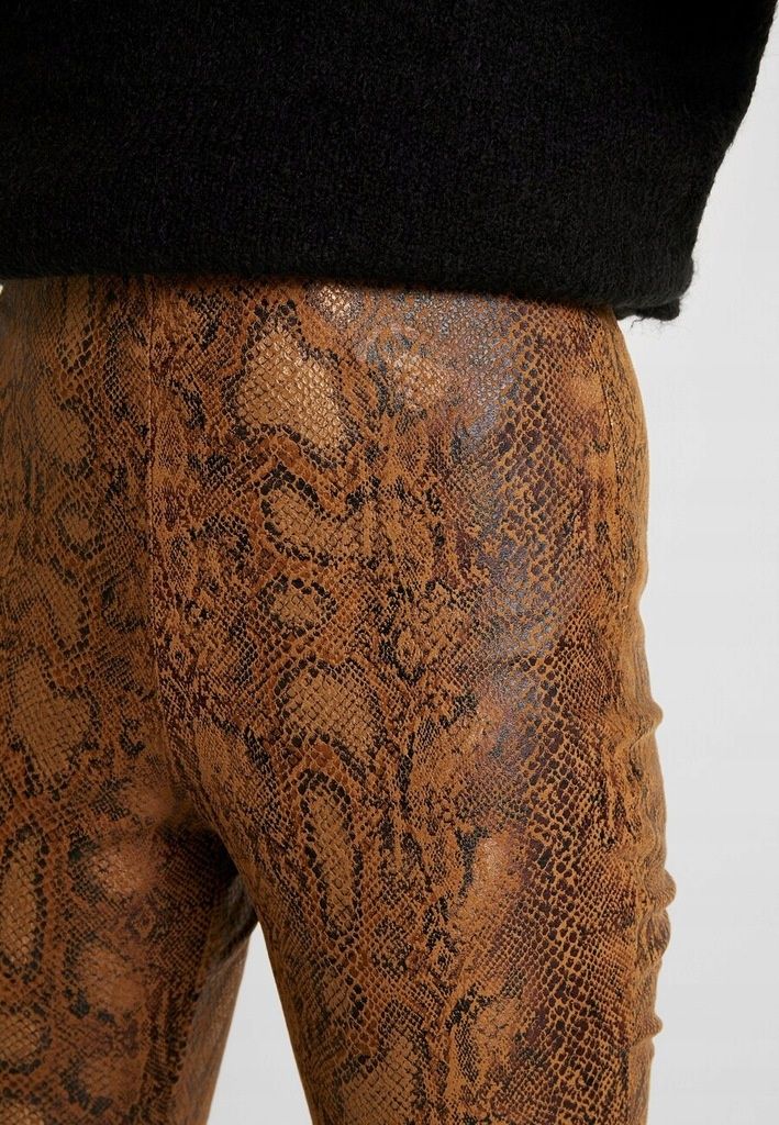 Spodnie / legginsy imitacja skóry Vila rozm. 36