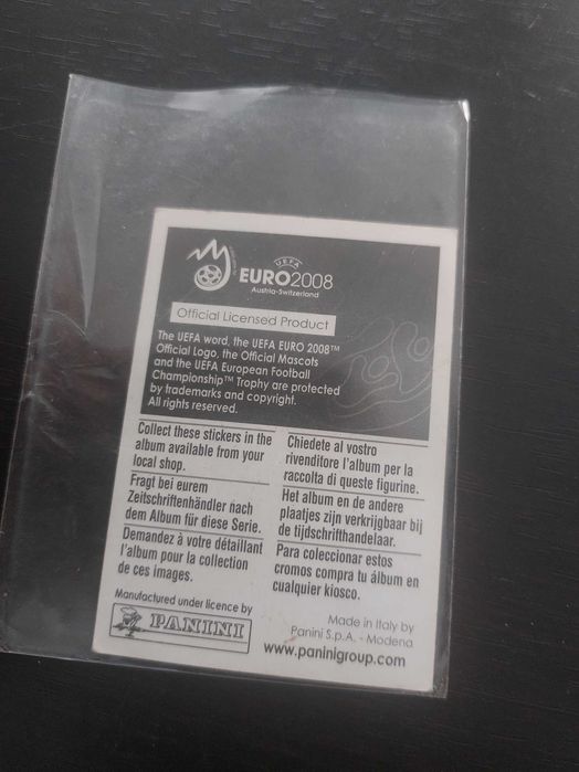 Cromo Cristiano Ronaldo euro 2008