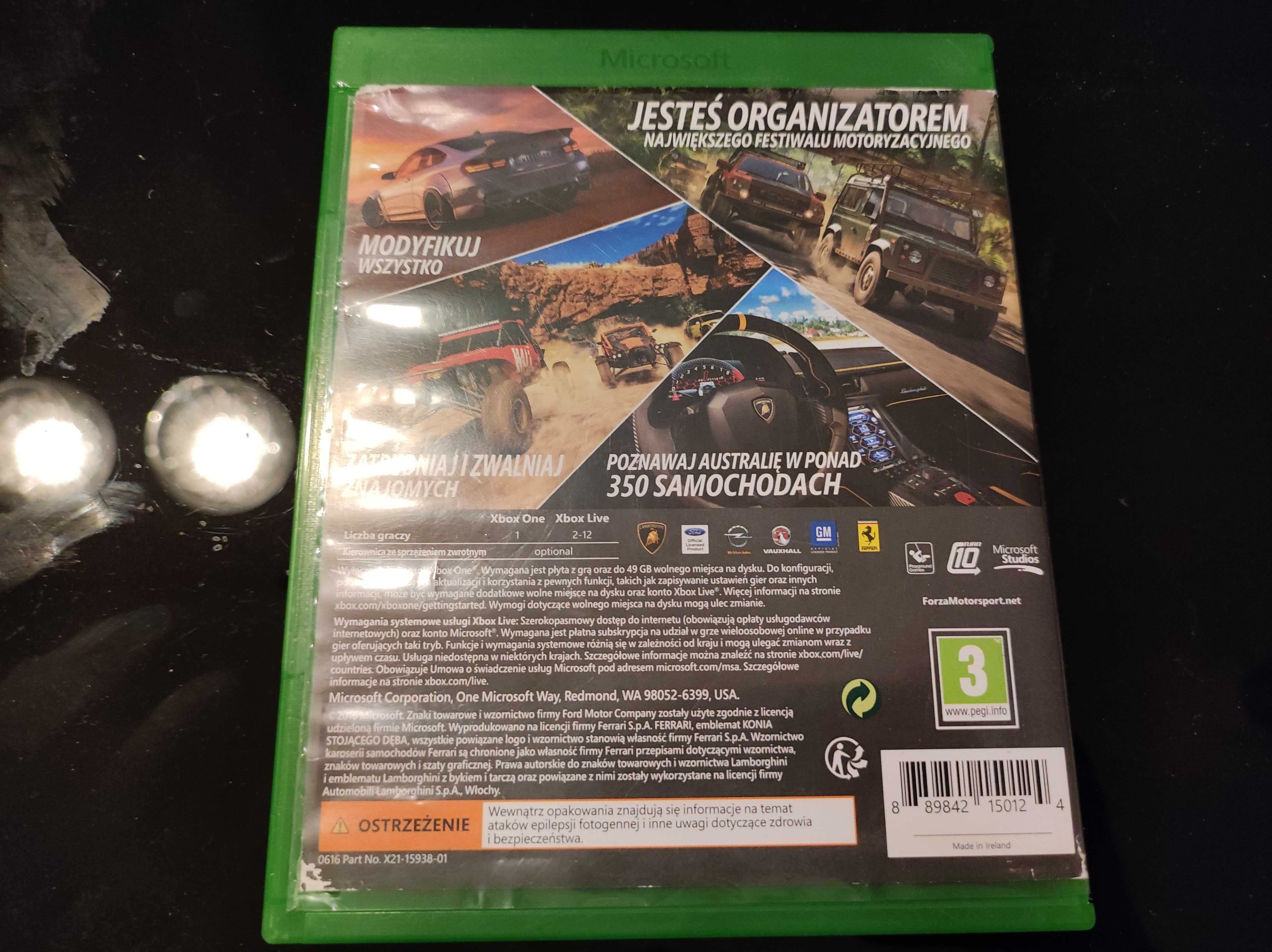 Forza Horizon 3 na Xbox One lub Series