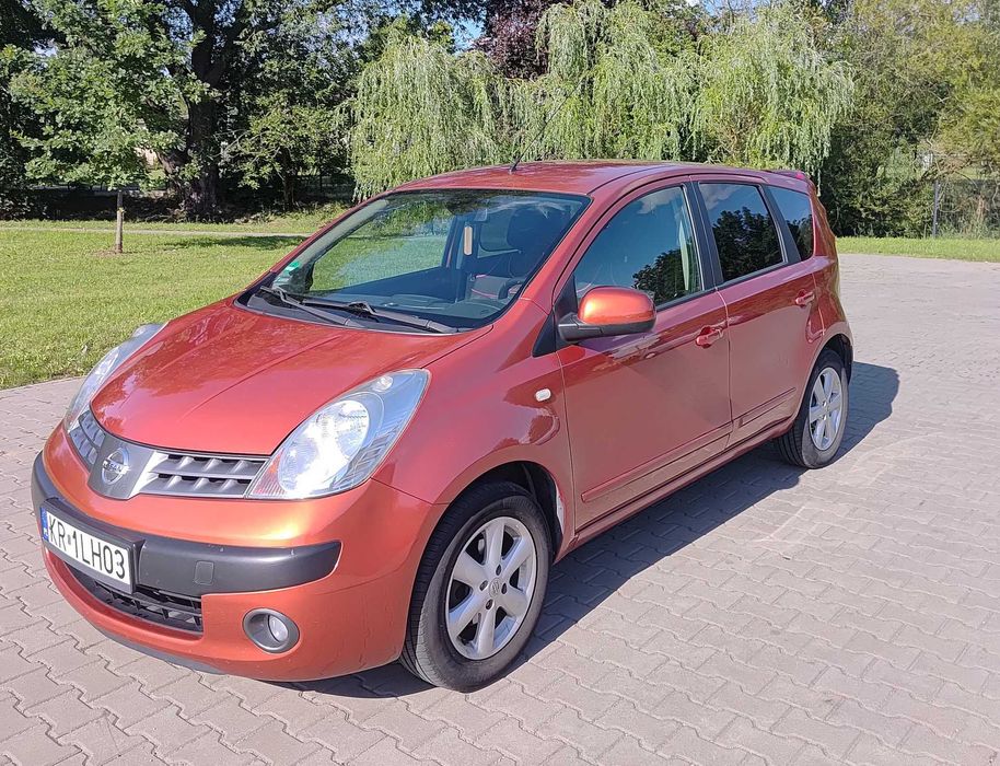 NISSAN NOTE 1.6 BENZ.+GAZ STAG,  klima, 2xopony, zadbany, Kraków.