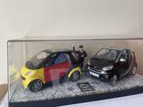 2x Smart Fortwo 1/18