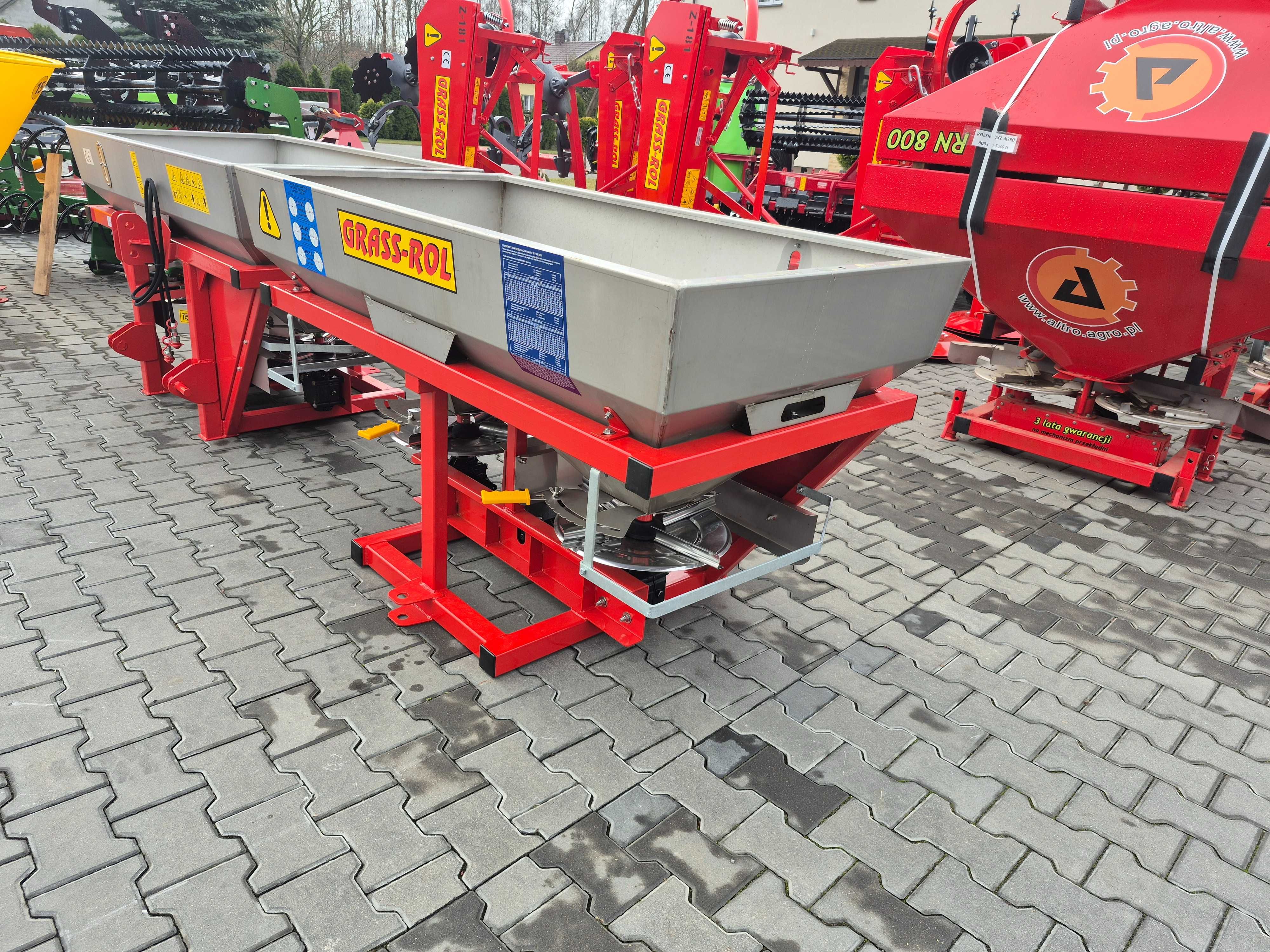 Rozsiewacz Polowy stal nierdzewna Grass-Rol