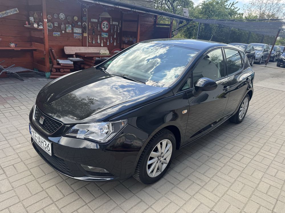 Seat Ibiza 1.2 86 KM sprowadzony 2014 zarejestrowany klimatronic alumy