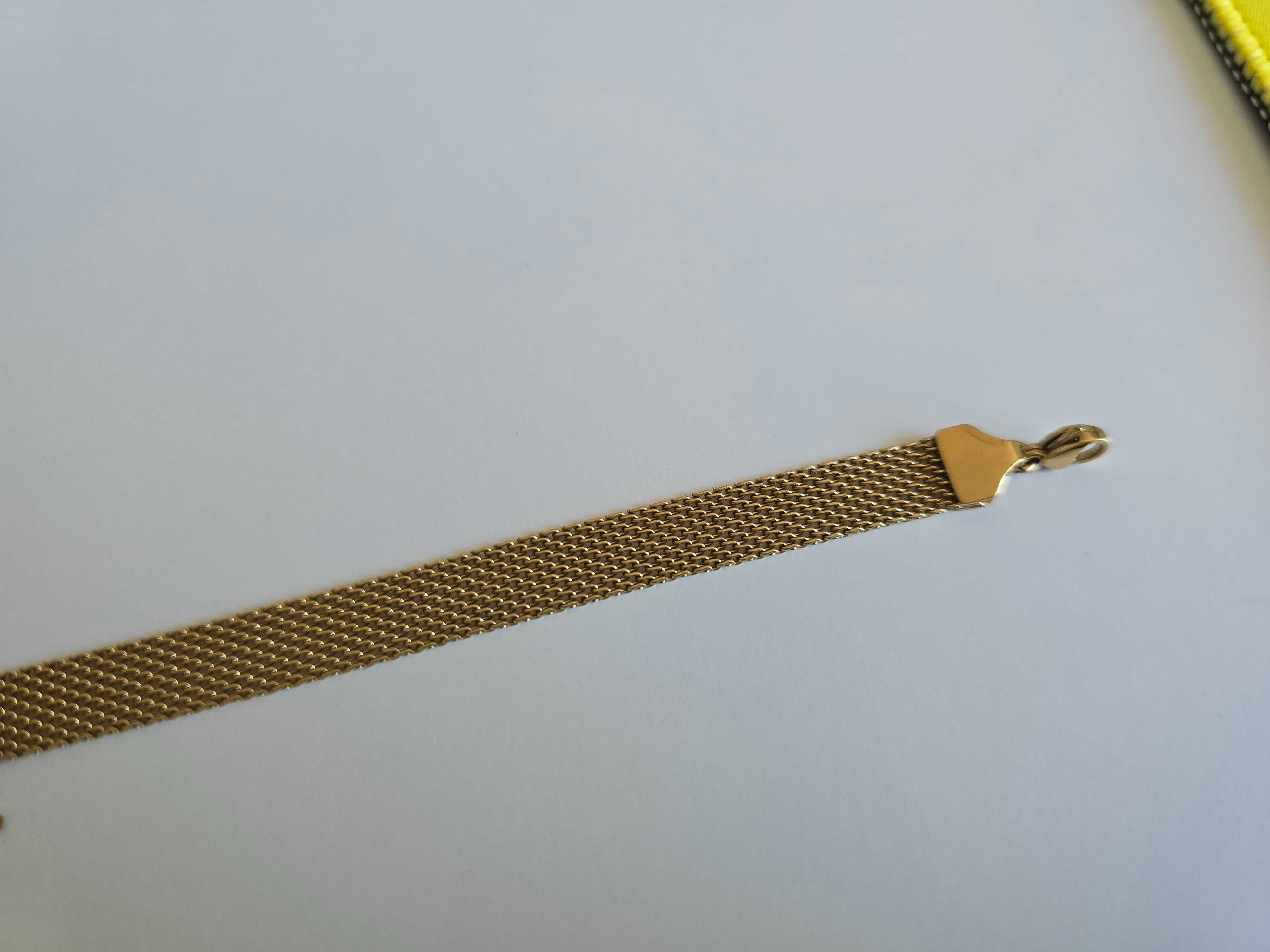 Złoty łańcuszek choker z krzyżami