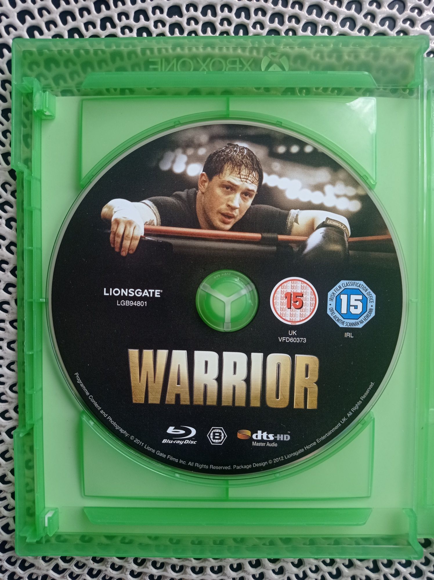 BD Warrior film Blu-ray