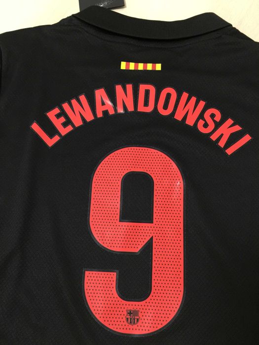 Nowe Strój dziecięcy Nike FC Barcelona Away #9 Lewandowski 22-28
