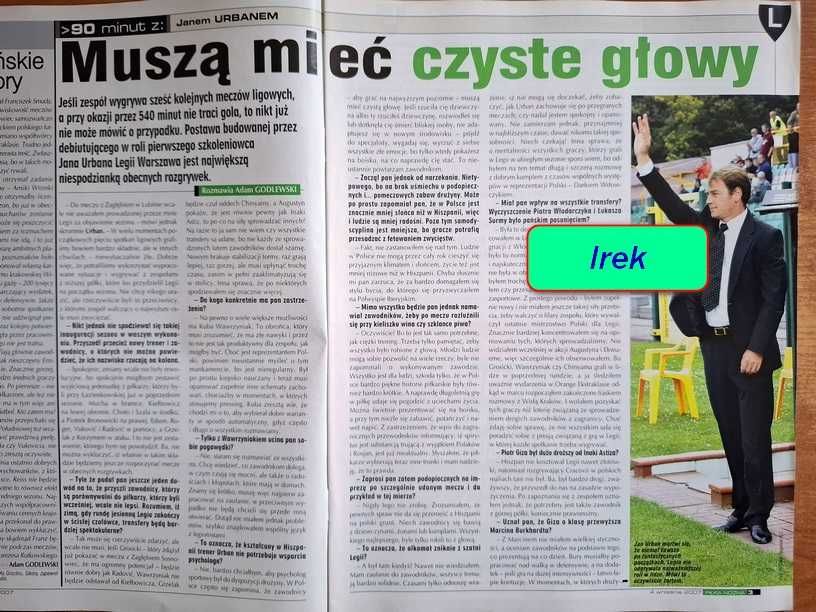 Tygodnik "Piłka Nożna" - rocznik 2007