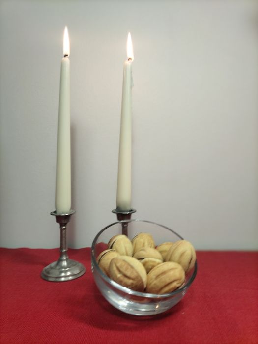 Orzechszki Świąteczne - ciastka z nadzieniem