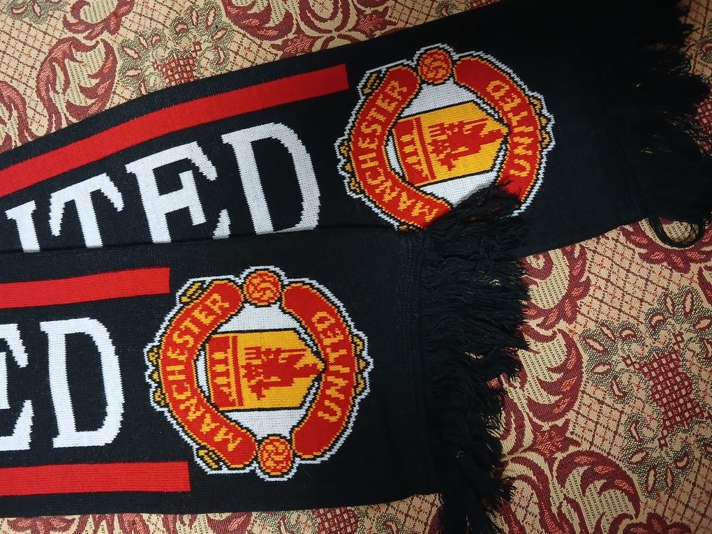 Футбольний шарф (роза) Манчестер Юнайтед