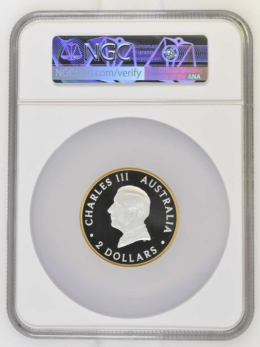 125-я годовщина Пертского монетного двора 2024г. NGC PF70 UCAM