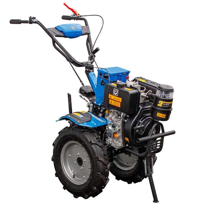 Мотоблок ДТЗ 512ДНЕ - К (колеса 5.00-12)