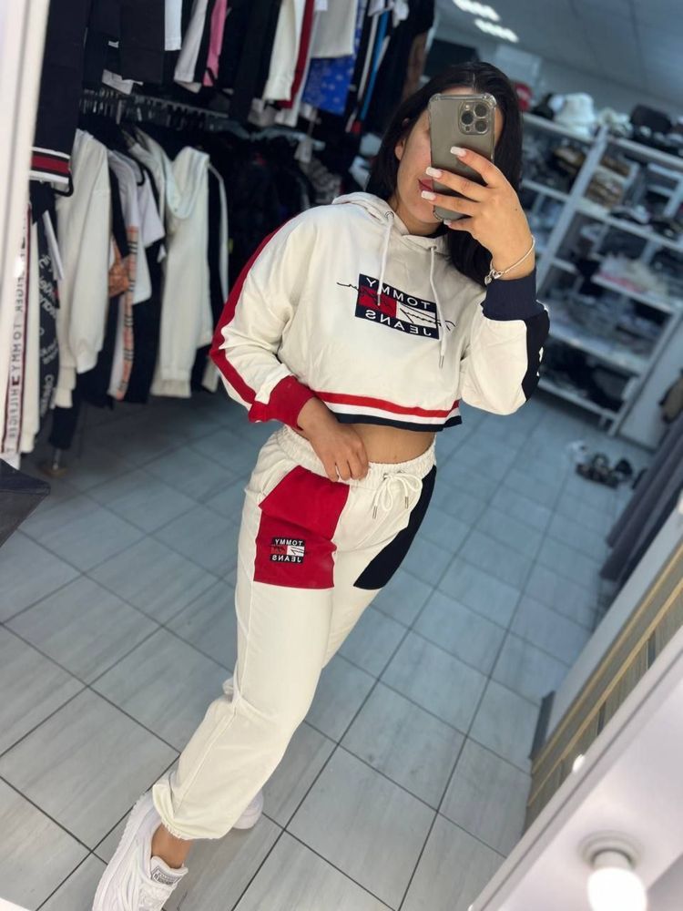 WOMAN SALE -40% Женский спортивный костюм TOMMY HILFIGER люкс s-xxl