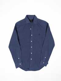 Polo Ralph Lauren niebieska koszula S slim fit logo