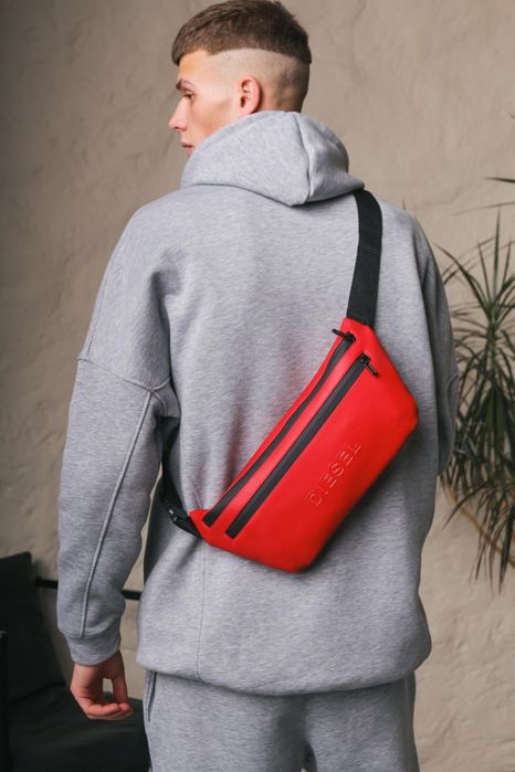 Бананка-сумка з шкірозамінника Diesel