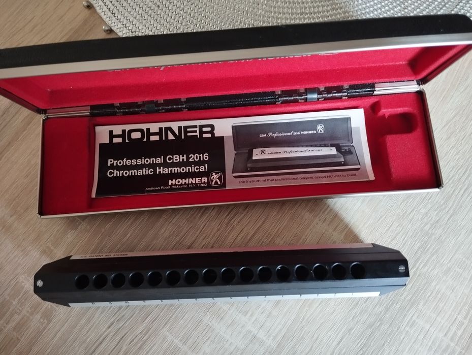 harmonijka ustna hohner chromatyczna professjonal 2016 CBH-C dur