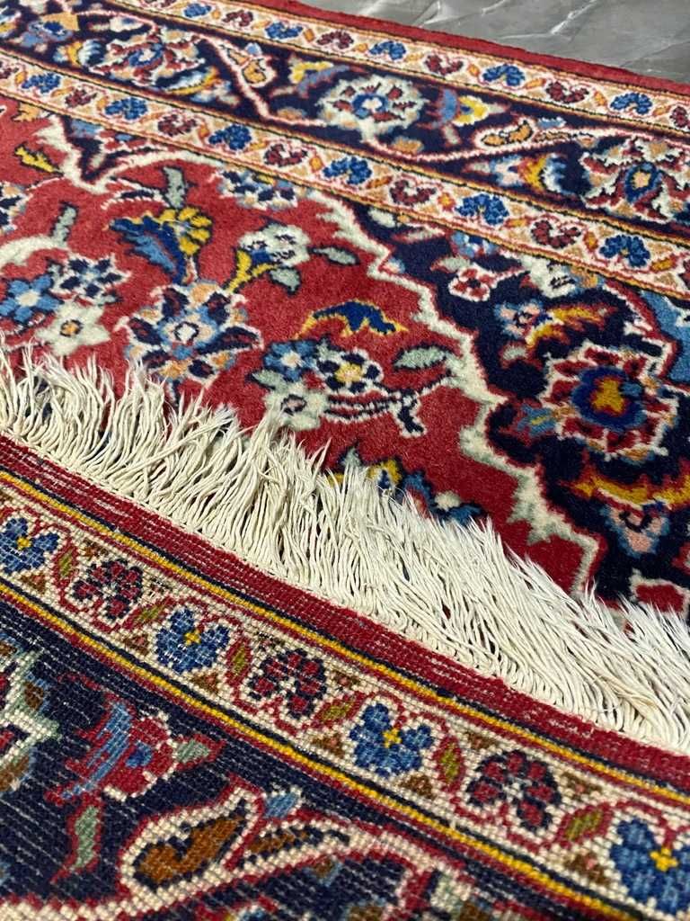 Idealny Keshan Perski Dywan Wełniany Ręcznie Tkany Iran 170x104