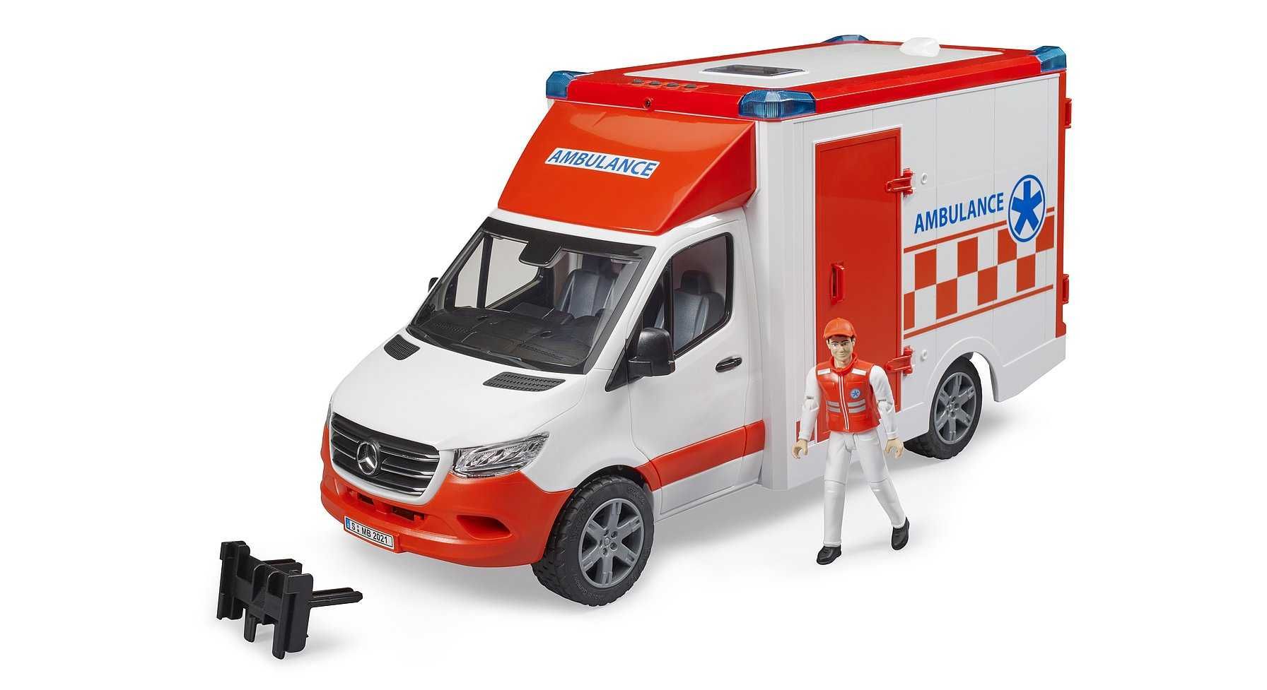 Bruder 02676 Ambulans MB Sprinter z kierowcą