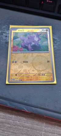 Karta Pokemon Toxel reverse 071/198