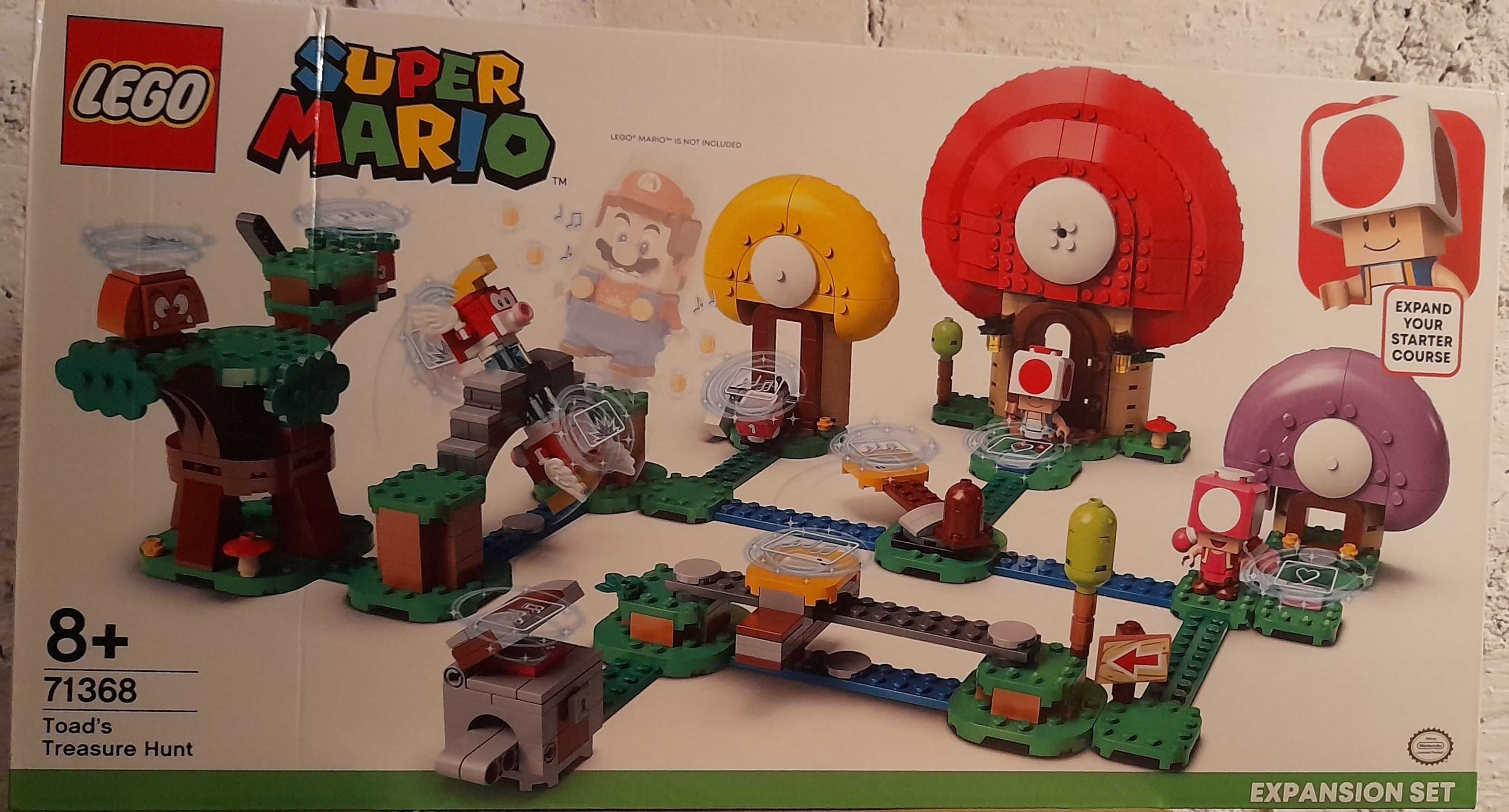 1 LEGO Super Mario 71368 - Toad szuka skarbu - NOWE