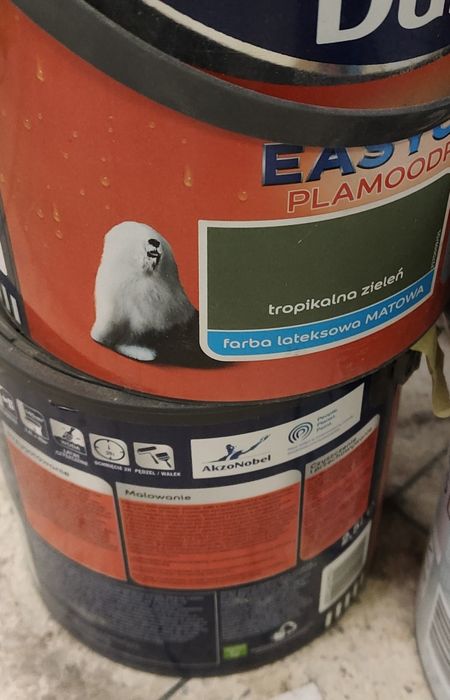 Dwie Farby Dulux Easycare Tropikalna Zieleń 2x2,5 l butelkowa