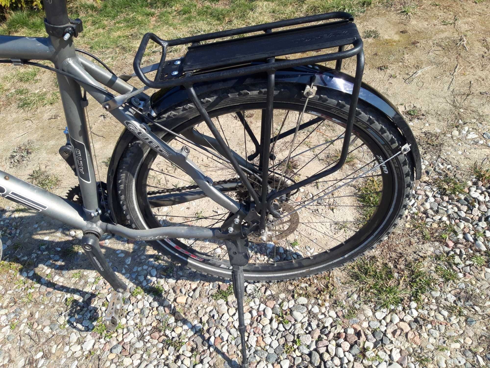 Rower miejski/trekking męski CUBE koła 26', 24 biegi SHIMANO